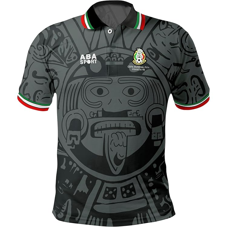 Amazon.com: Mexico Jersey 1998 – Retro WBC Edition | Classic